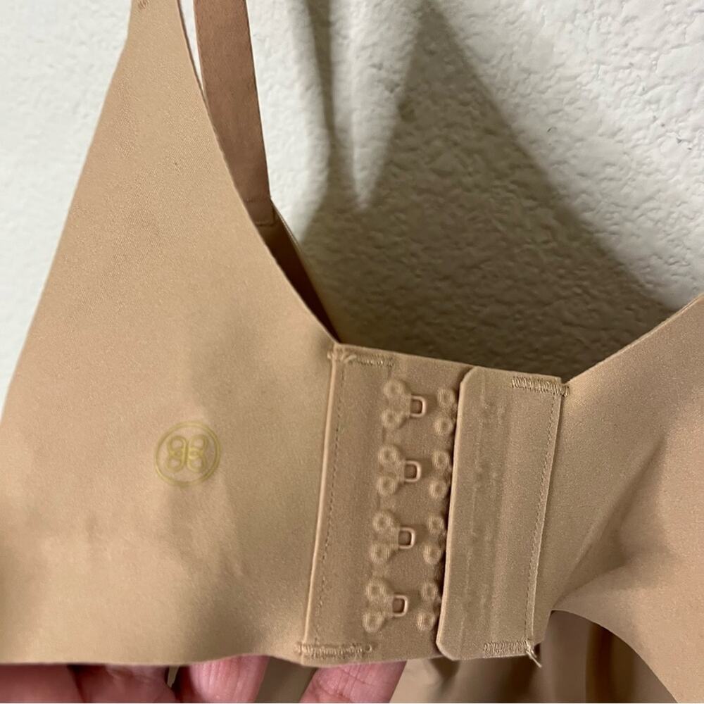 Honeylove‎ Crossover Bra Tan Mesh V Neck Womens Size 3X / 44DD 44E 44DDD 44F - Picture 4 of 5
